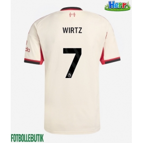 Liverpool Florian Wirtz #7 Bortatröja 2025-26 Kortärmad